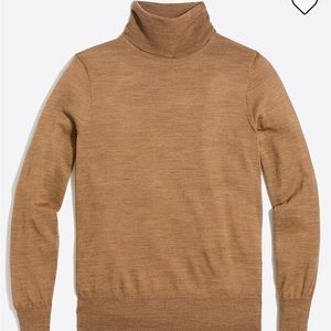 J.Crew Factory Turtleneck Sweater in Merino Wool